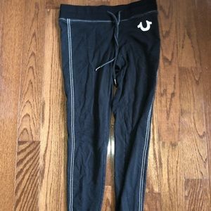 True Religion navy blue joggers in size XS.